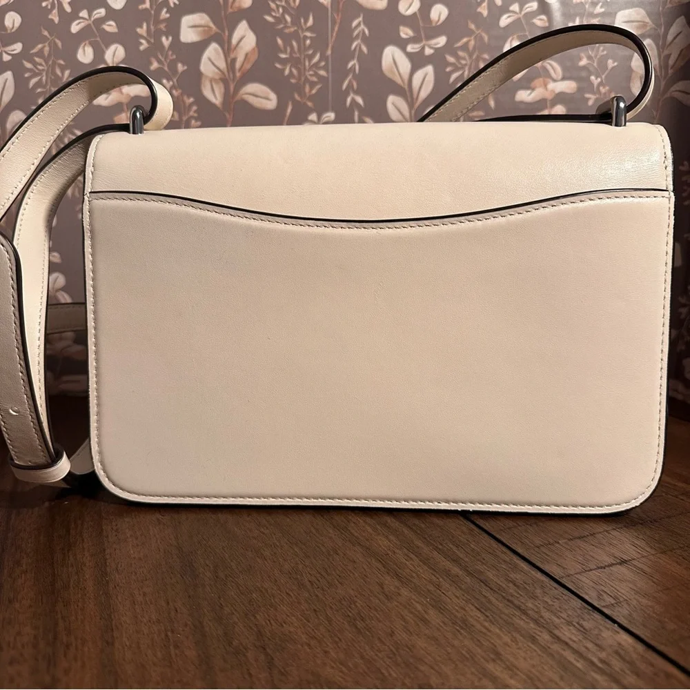 Coach Large Morgan Square Crossbody Bag in Chalk - Picture 3 of 13